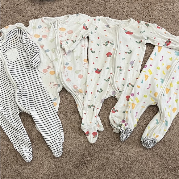 Mori 3-6 Month onesies - Picture 1 of 4